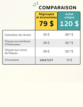 Charger l'image dans la galerie, Trio des fêtes