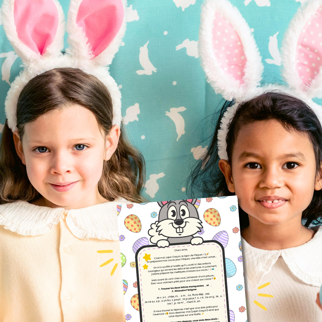 Une lettre de lapin Coquin