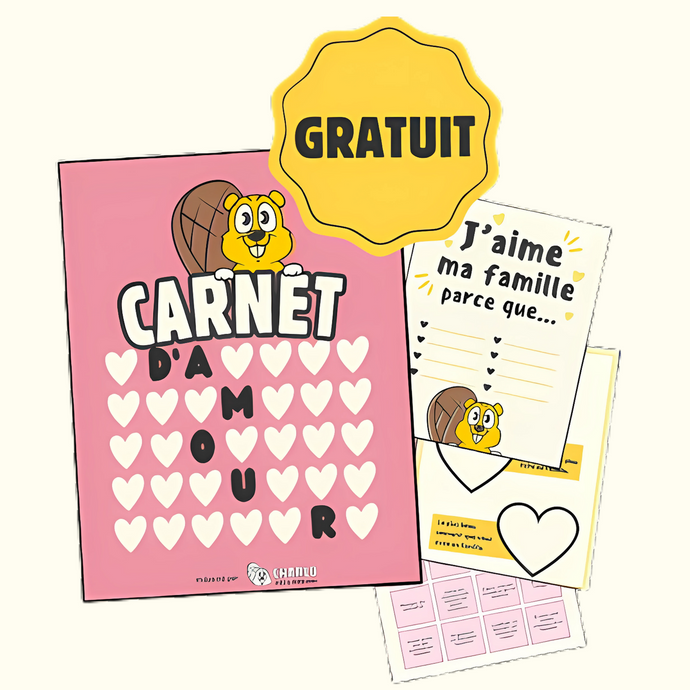 Un carnet d'amour gratuit pour la Saint-Valentin