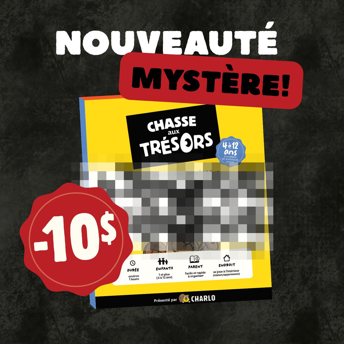 Chasse aux trésors - Nouveauté MYSTÈRE