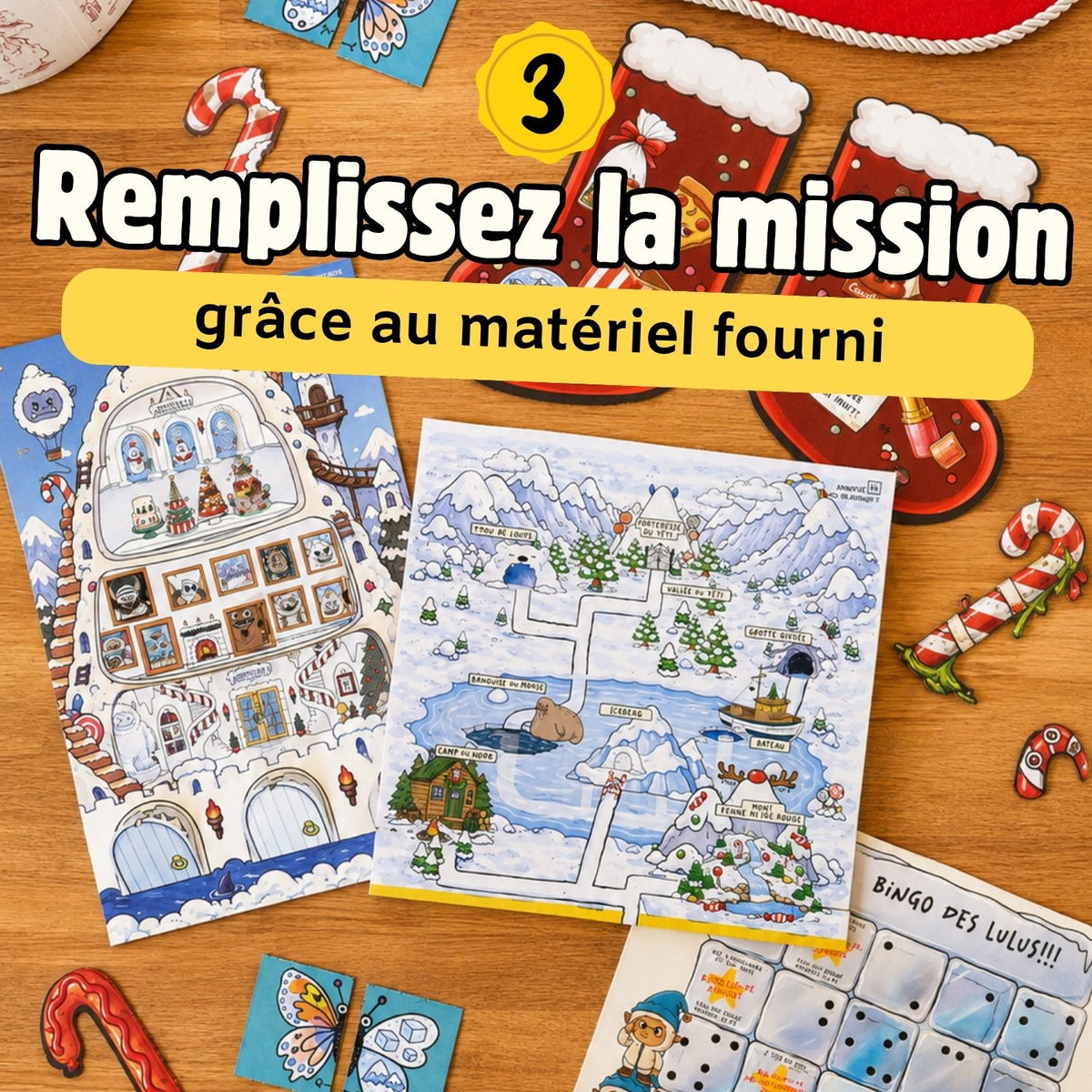 Calendrier de l'Avent - Alerte aux lutins vilains