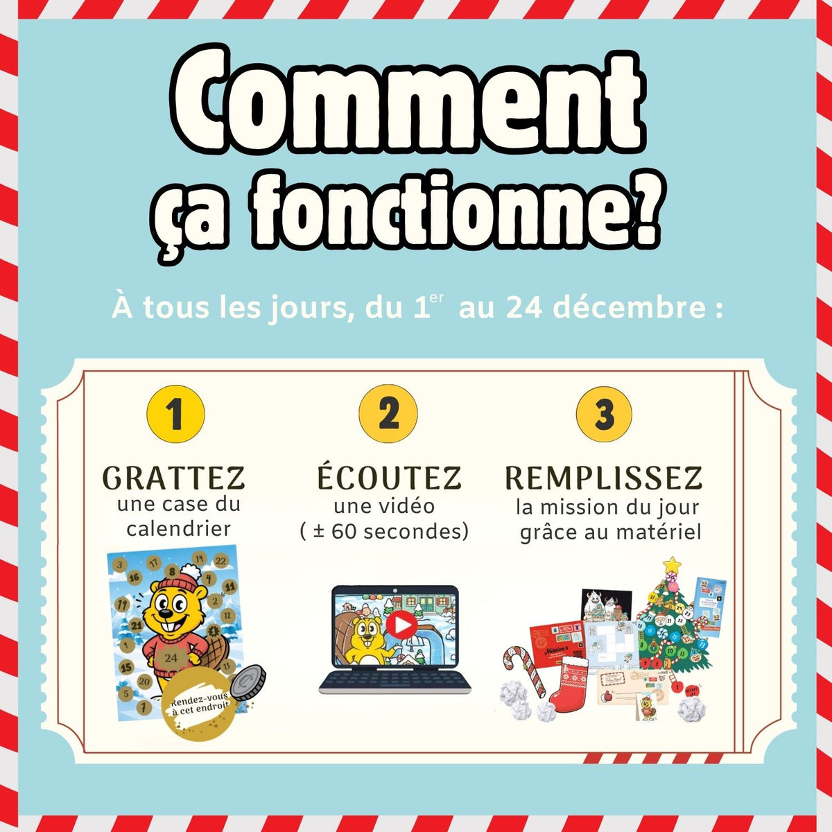 Calendrier de l'Avent - Alerte aux lutins vilains