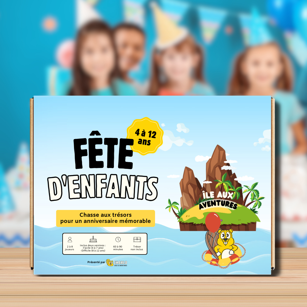 Boîte anniversaire | L'Île aux aventures