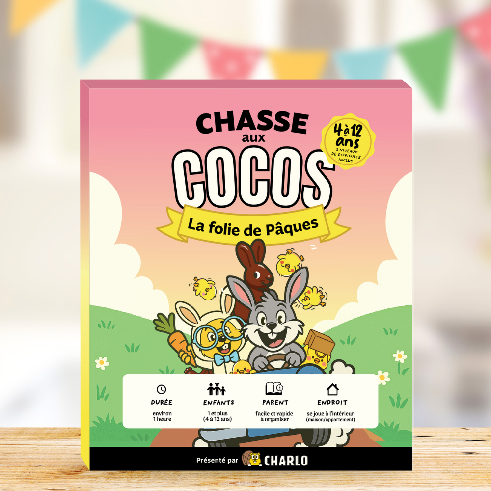 Chasse aux cocos - La folie de Pâques