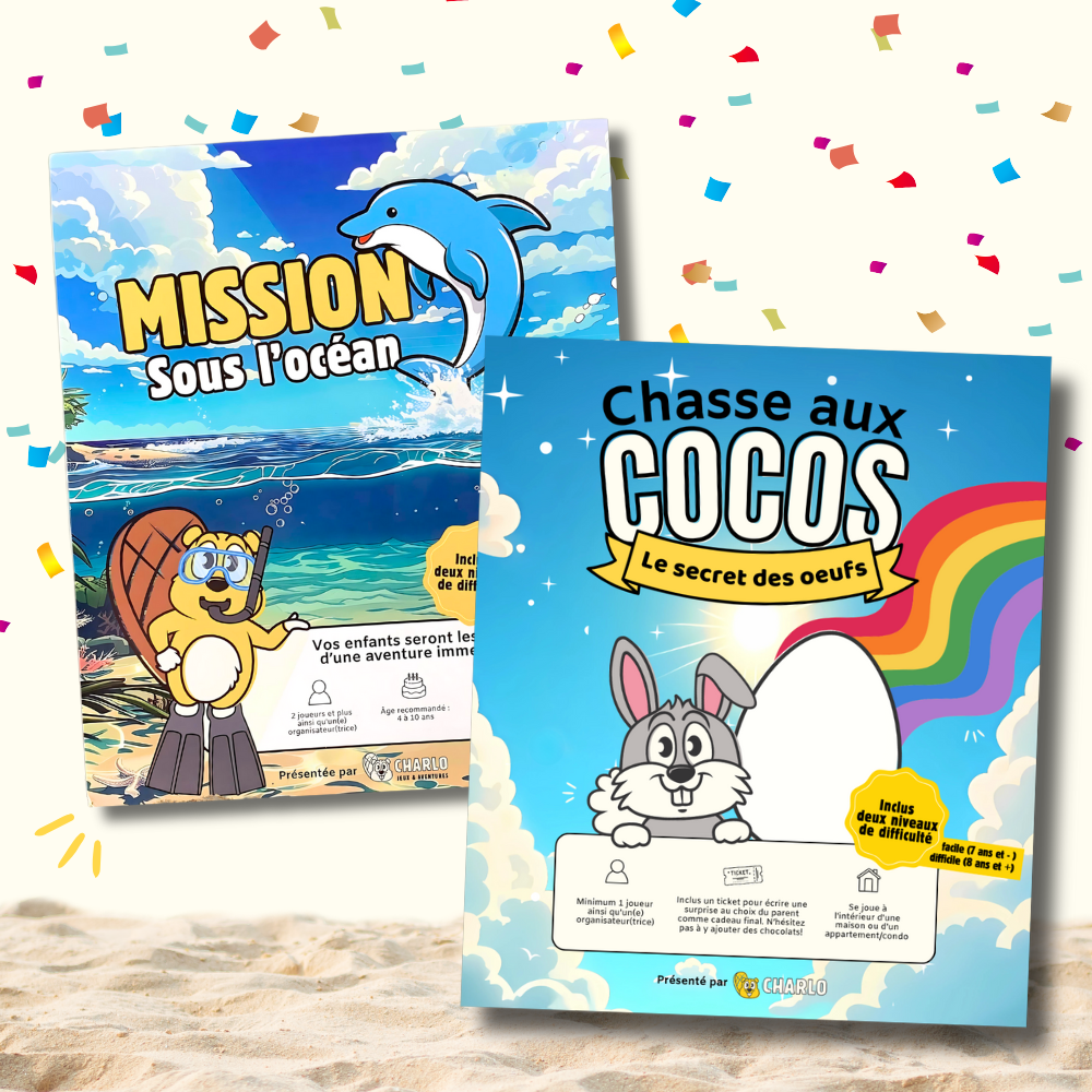 Combo | Mission sous l'océan + Chasse aux cocos (-20$)