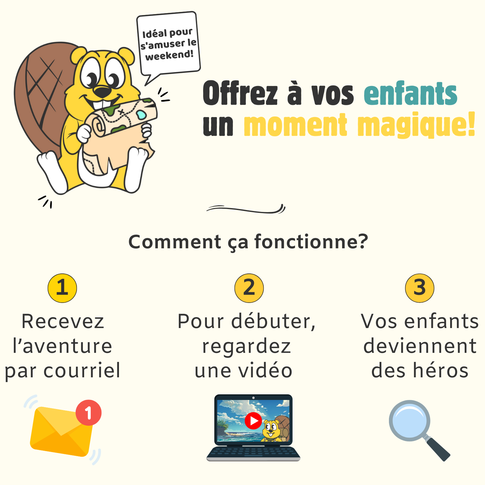 Des activités ludiques pour éveiller la créativité de vos enfants.  